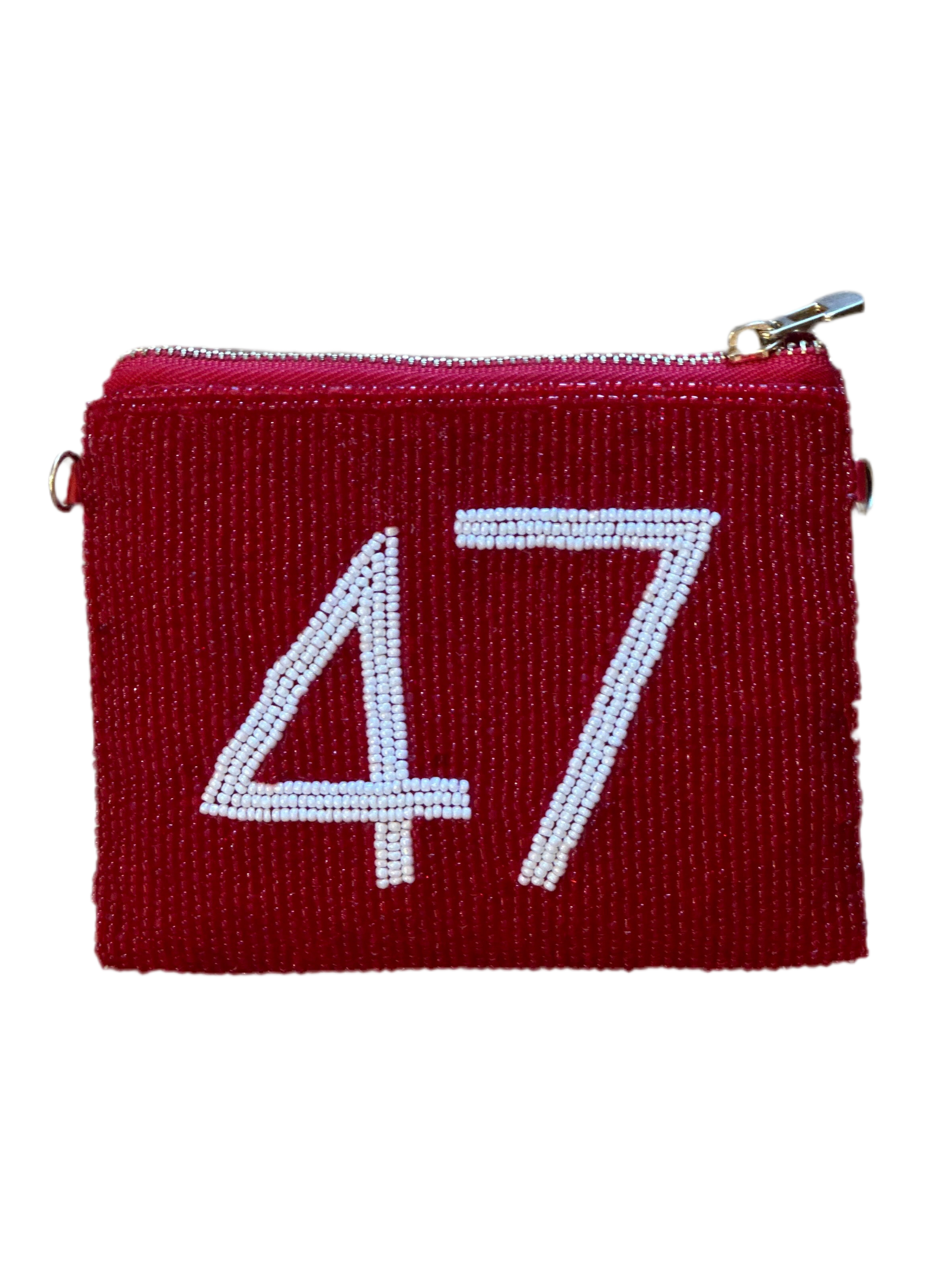 45/47 Beaded Mini Pouch
