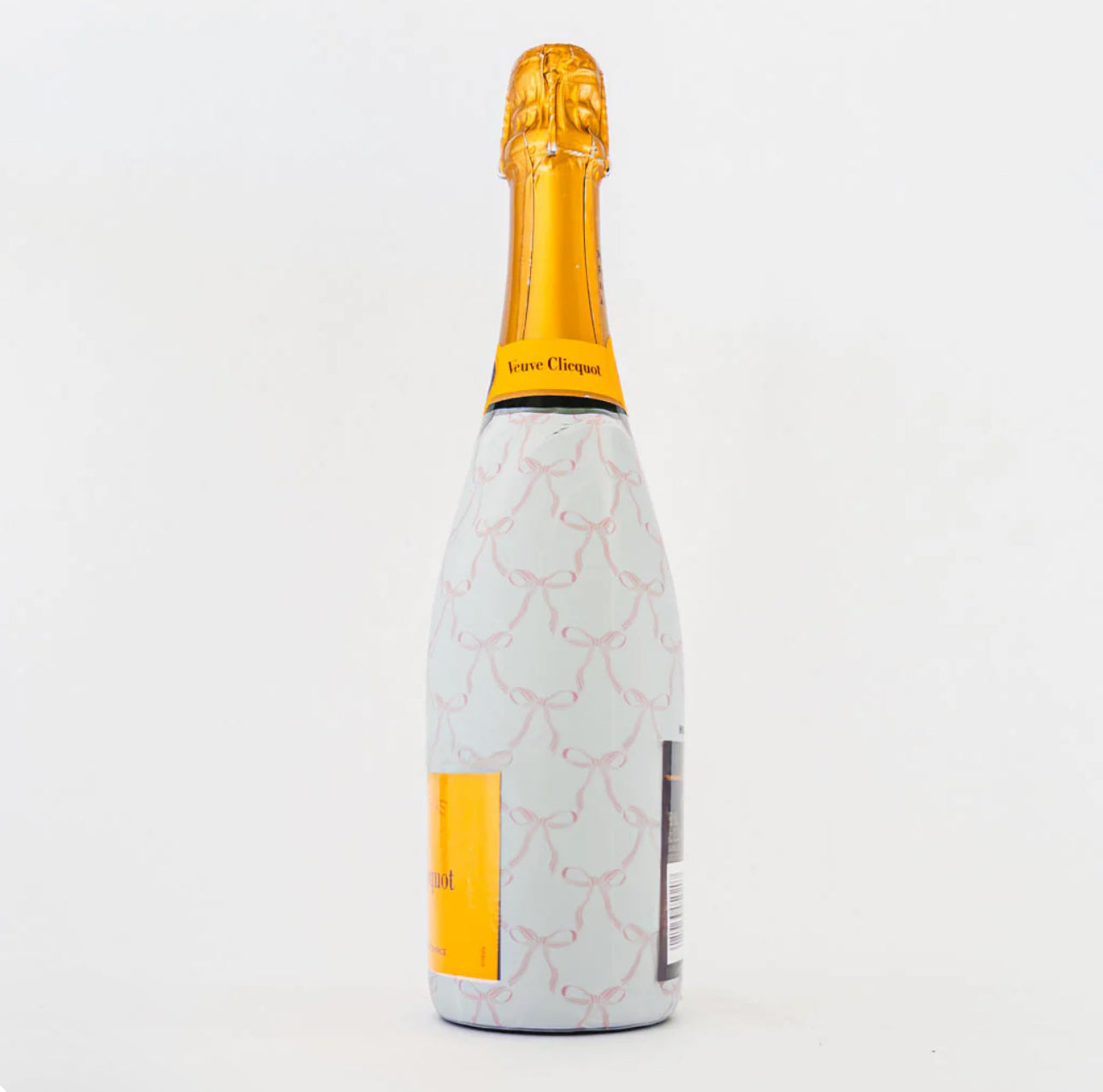 Beau Bottles Wrap Veuve Grandmillenial Pink Bows
