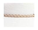 Australian Wool Gambler Hat + Braided Tassel: Ivory
