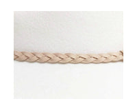 Australian Wool Gambler Hat + Braided Tassel: Ivory