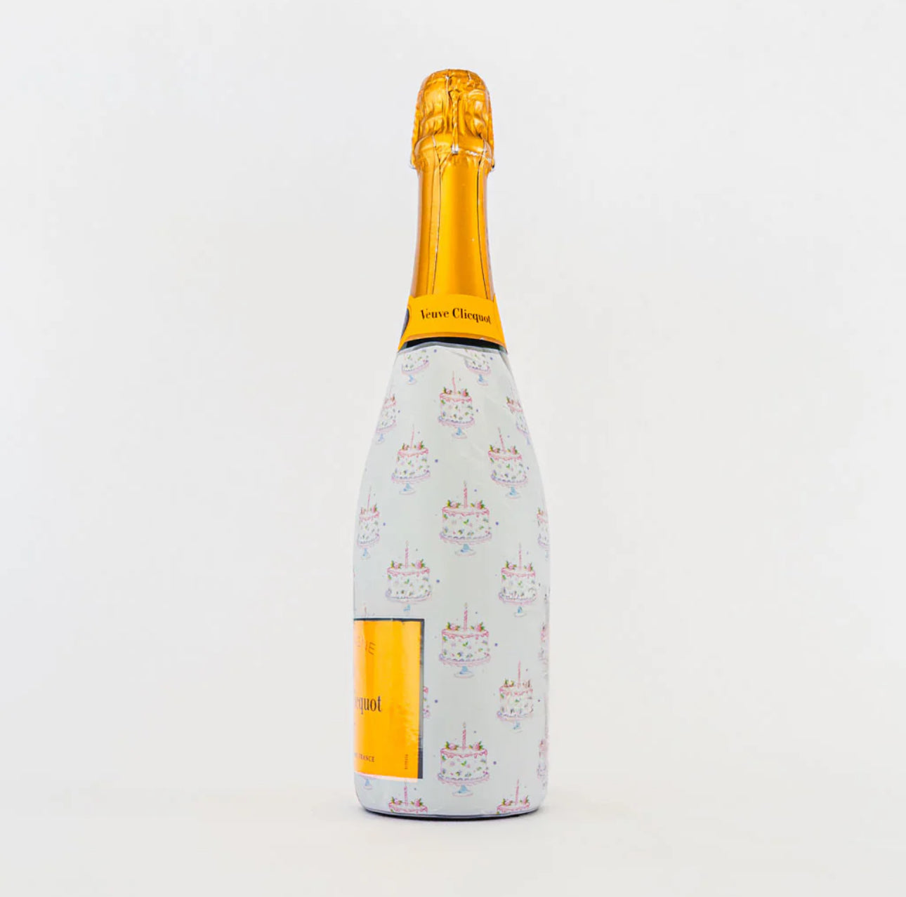 Beau Bottles Wrap Veuve Grandmillenial Pastel Birthday Cakes