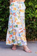 Positano Maxi Skirt Set