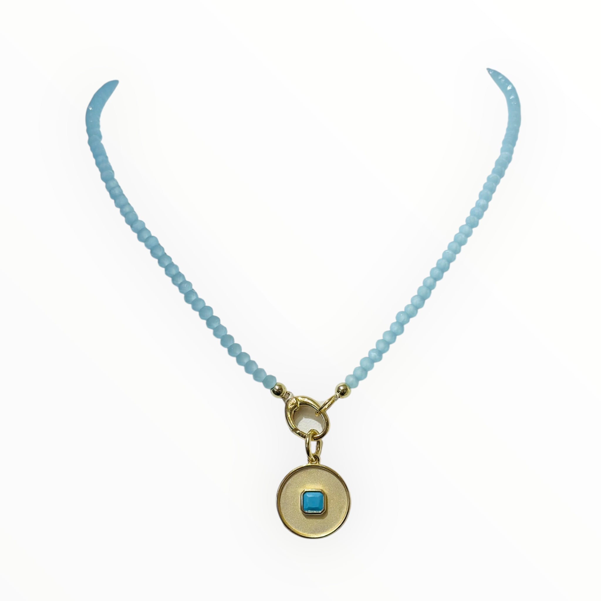 Santorini Halo Necklace