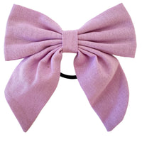 Beau Bottles Lavender Linen Champagne Bottle Bow