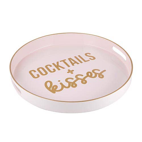Bar Tray - Cocktails + Kisses