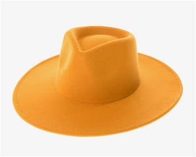 The Original Vegan Felt Rancher Hat - Many Colors!: Camel