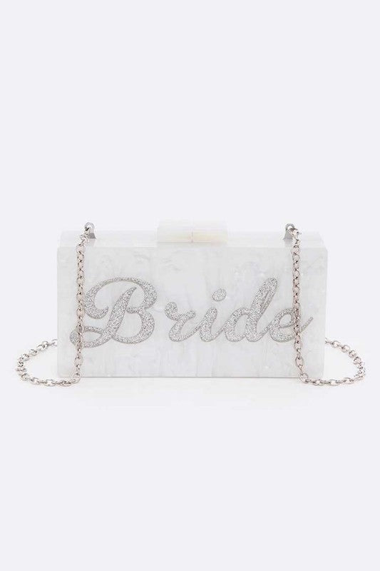 BRIDE Acrylic Clutch