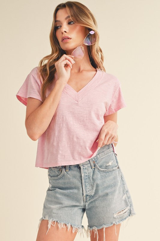 Tilly V-Neck Baby Top