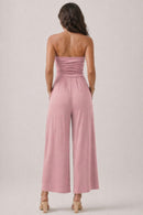 Ella Strapless Palazzo Jumpsuit