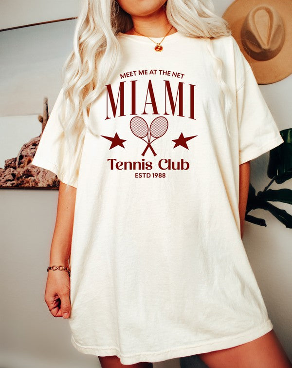 Miami Tennis Club Tee
