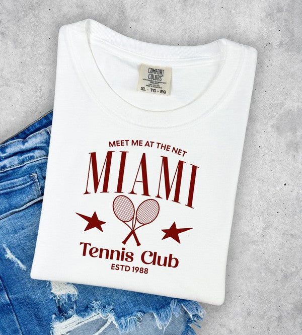 Miami Tennis Club Tee