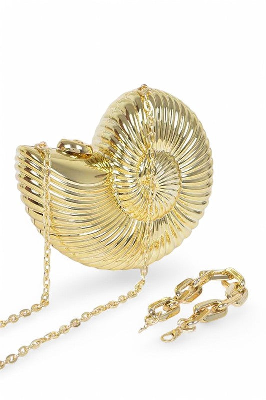 Iconic Sea Shell Box Clutch