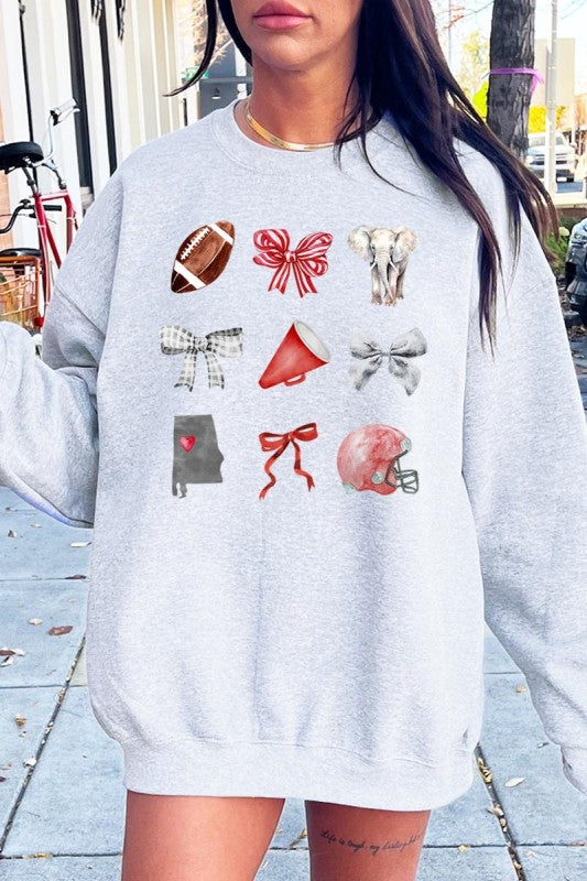 Alabama Football Graphic Sweatshirt