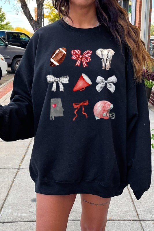 Alabama Football Graphic Sweatshirt