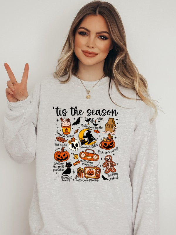 Tis The Season Halloween Sweatshirt
