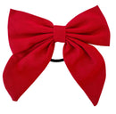 Beau Bottles Red Linen Champagne Bottle Bow
