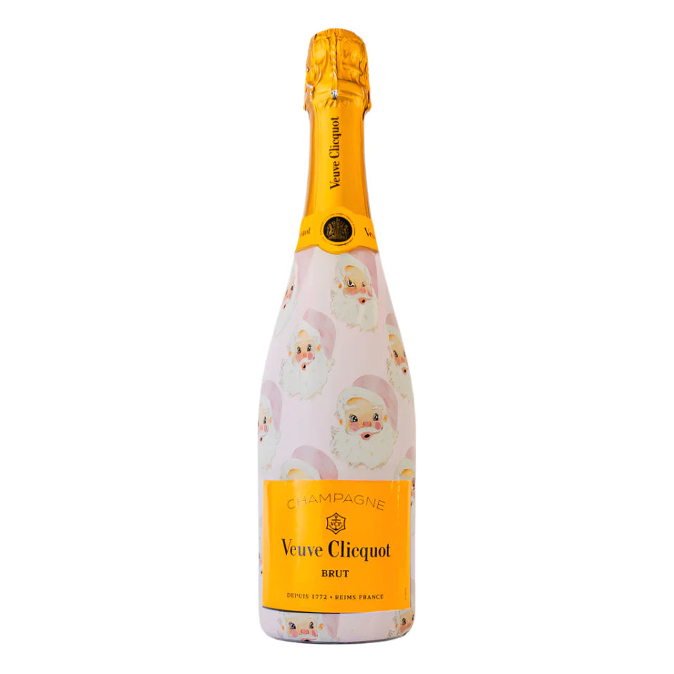 Beau Bottles Wrap Limited Edition Watercolor Pink Santa
