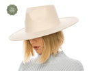 The Original Vegan Felt Rancher Hat - Many Colors!: Ivory