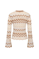 Bettina Zig Zag Cardigan
