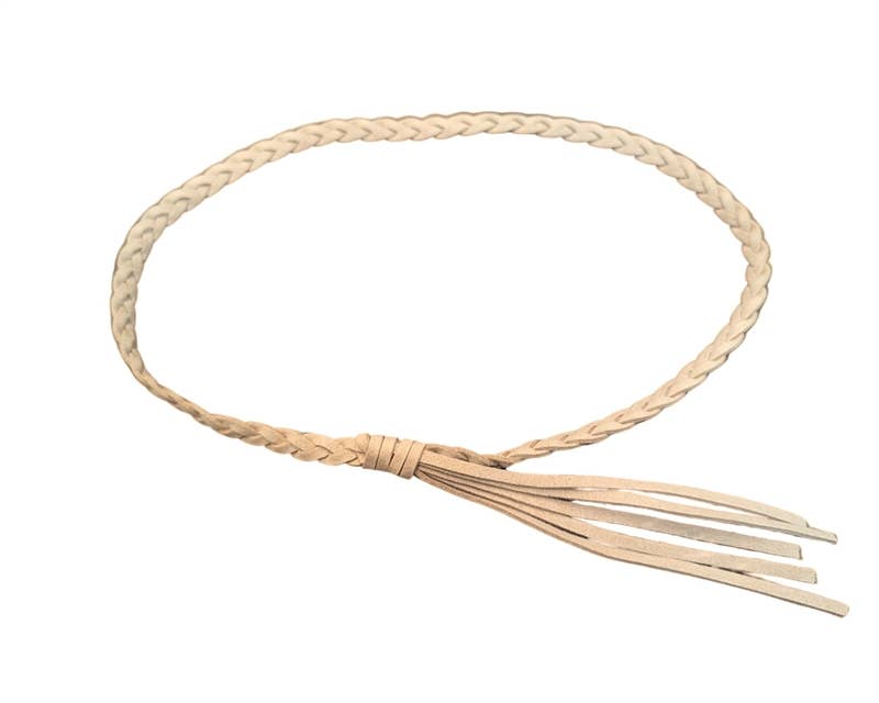 Australian Wool Gambler Hat + Braided Tassel: Ivory