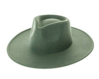 The Original Vegan Felt Rancher Hat - Many Colors!: Ivory