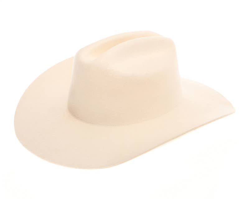 Hat Bar Hat - Australian Wool Cattleman Cowboy Hat - Ivory