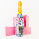 Beau Bottles Wrap Veuve Preppy Happy Birthday Brushed Presents
