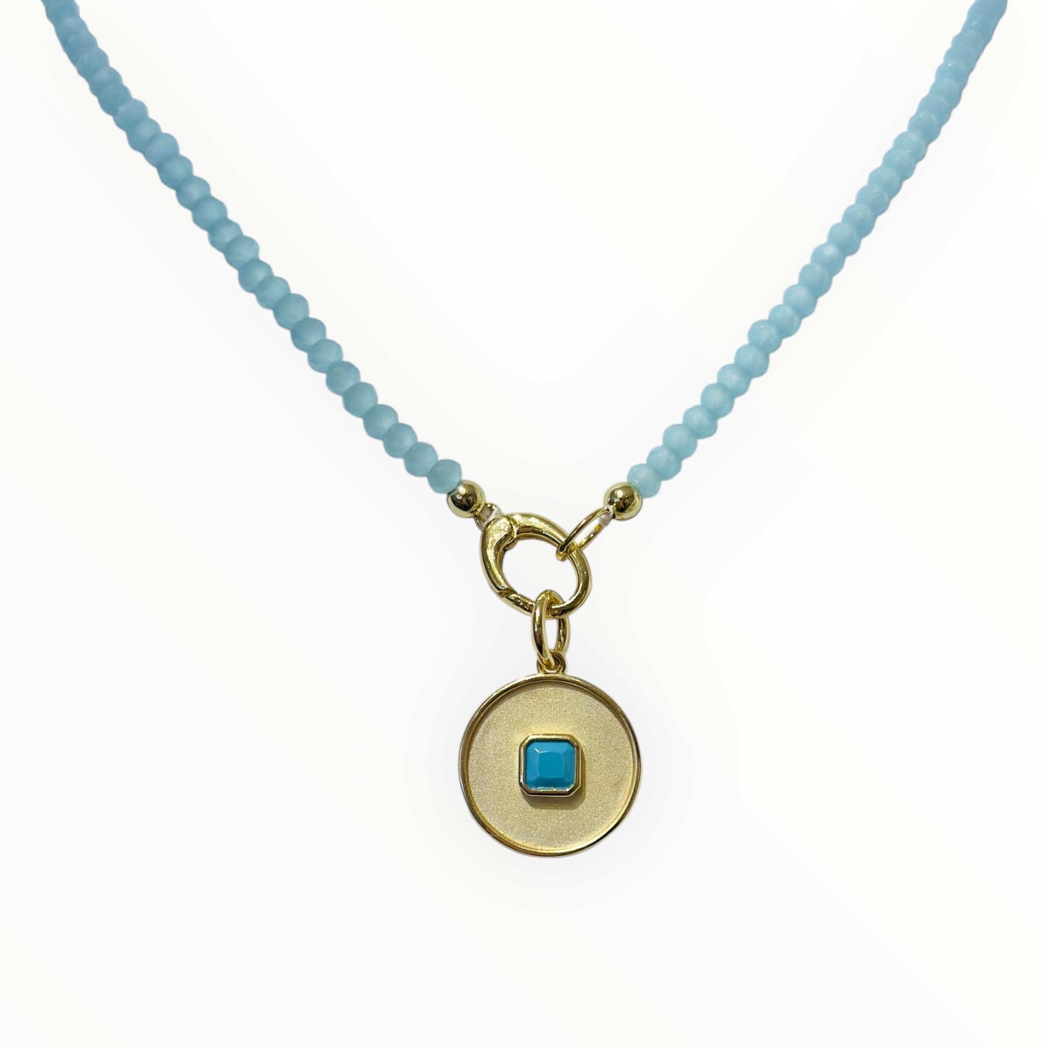 Santorini Halo Necklace
