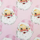 Beau Bottles Wrap Limited Edition Watercolor Pink Santa