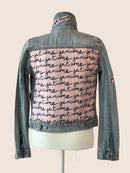 I Love You Denim Jacket