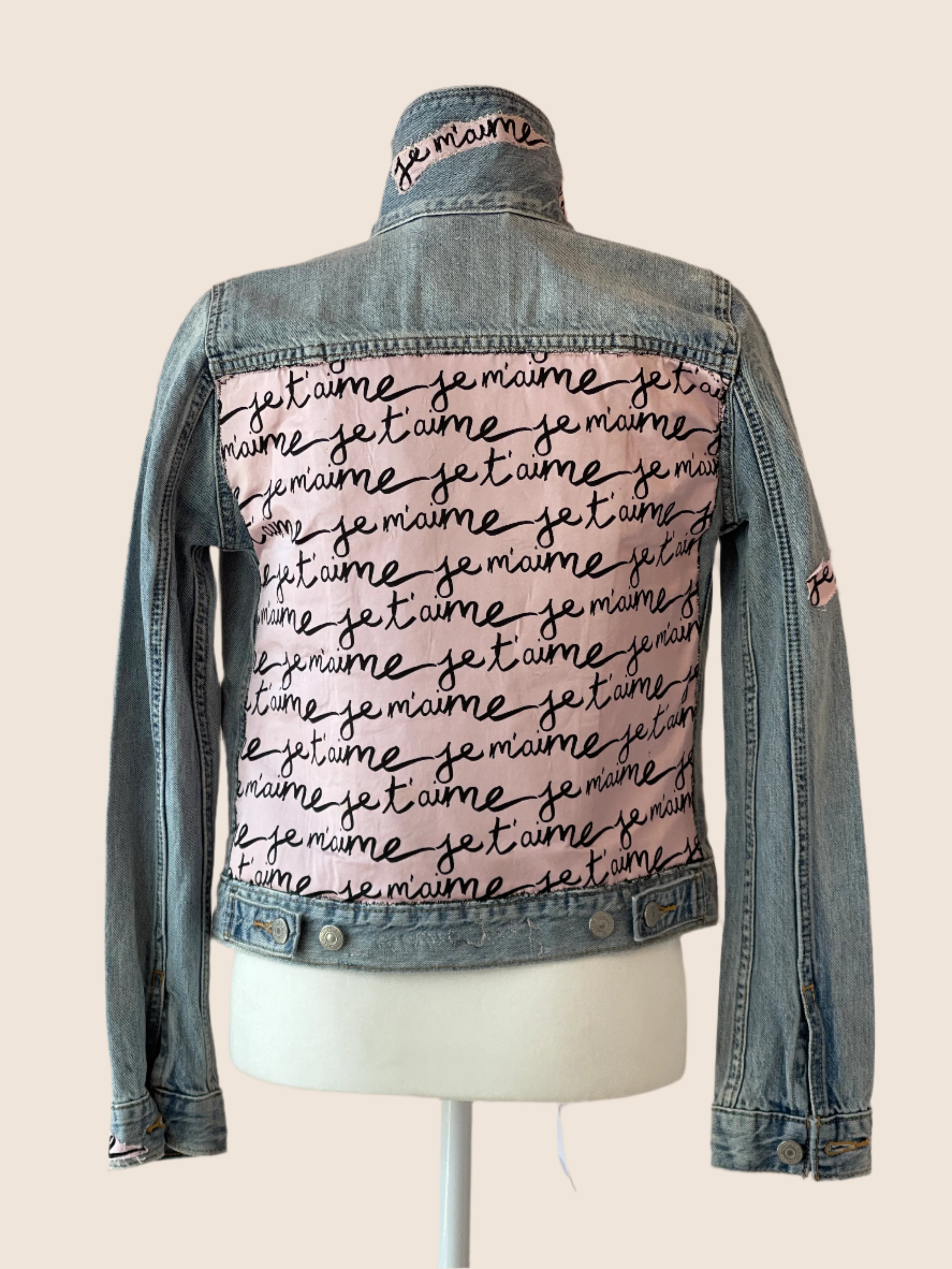 I Love You Denim Jacket