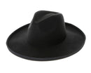 Vegan Felt Rancher Panama Hat Pencil Roll Brim - 4 Colors!: Ivory