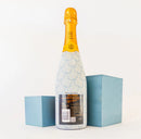 Beau Bottles Wrap Grandmillenial Blue Bows