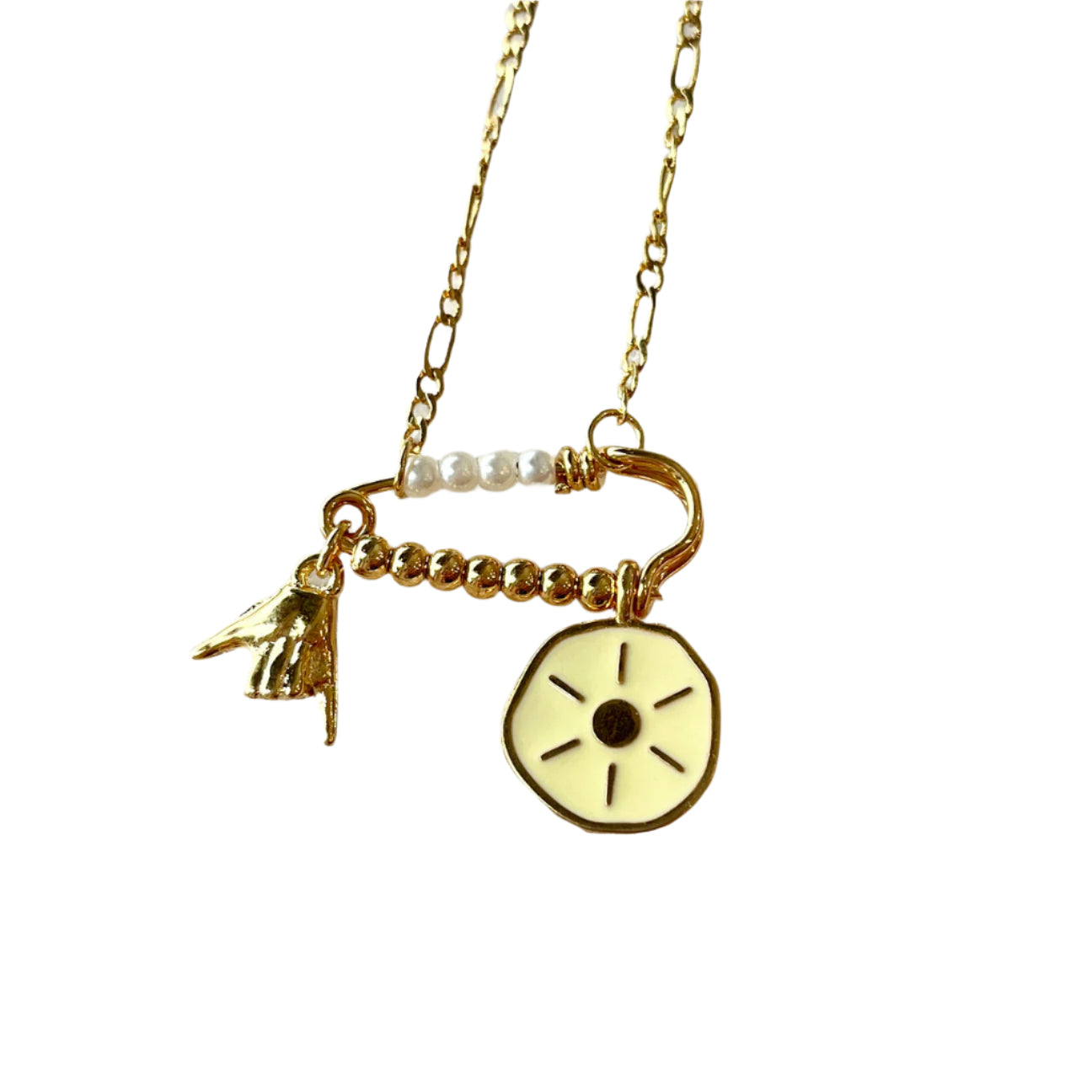 Shaka Sand 18K Gold Filled 16" Necklace