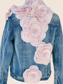 Peony Denim Jacket