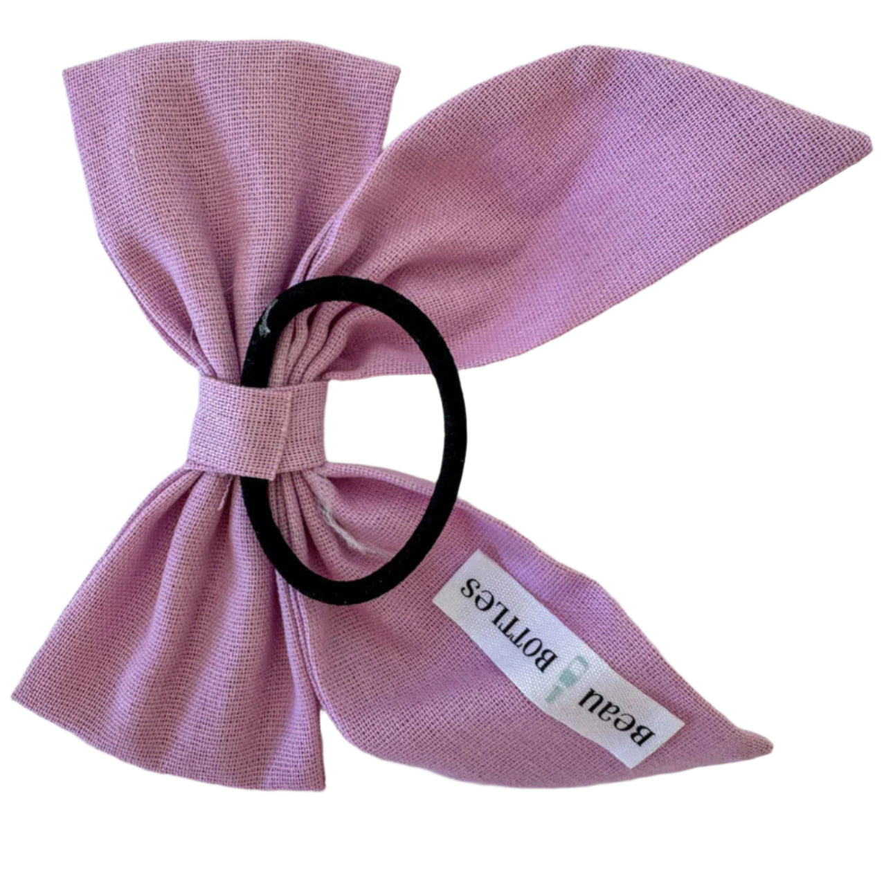 Beau Bottles Lavender Linen Champagne Bottle Bow