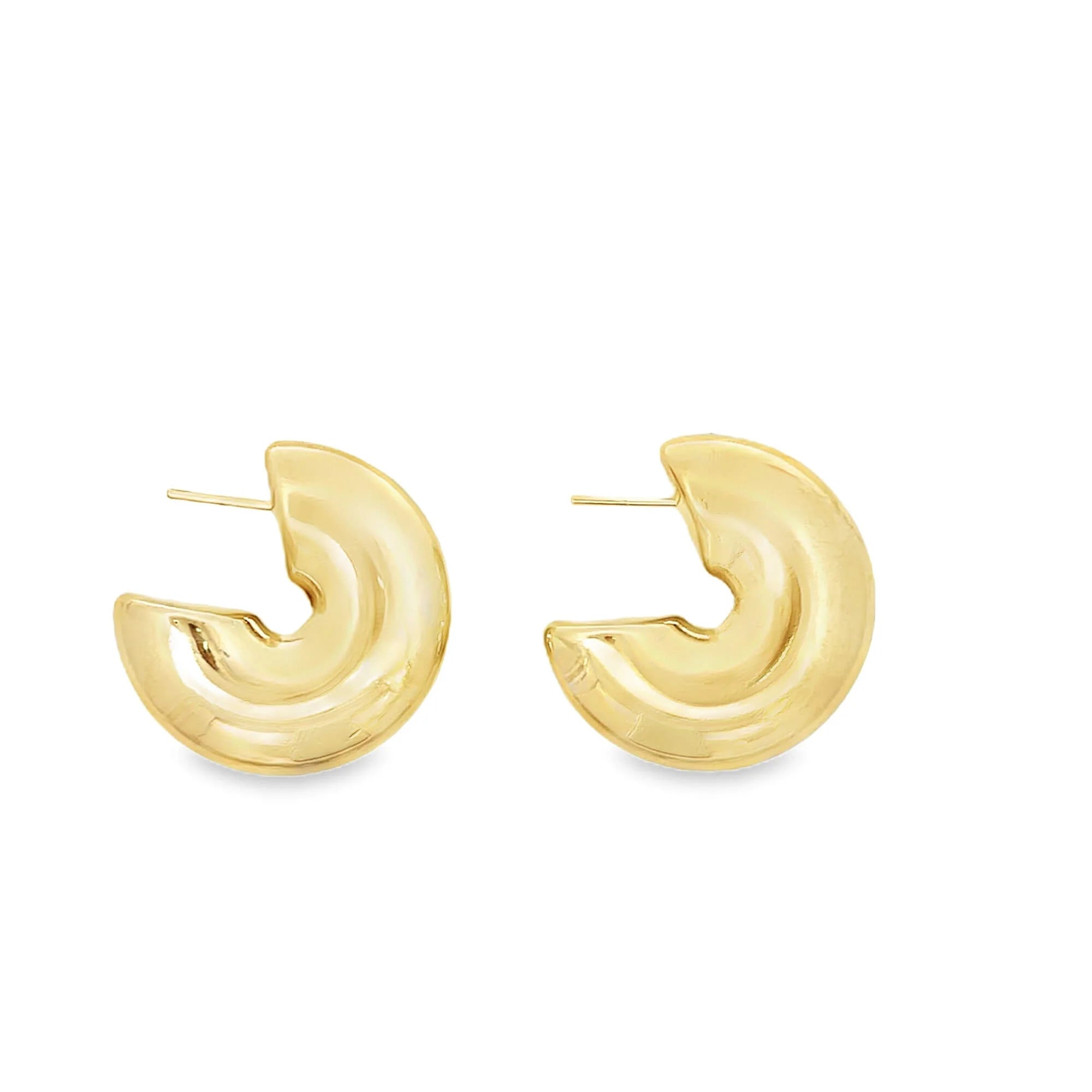 Chunky 18K Gold Filled Hoops