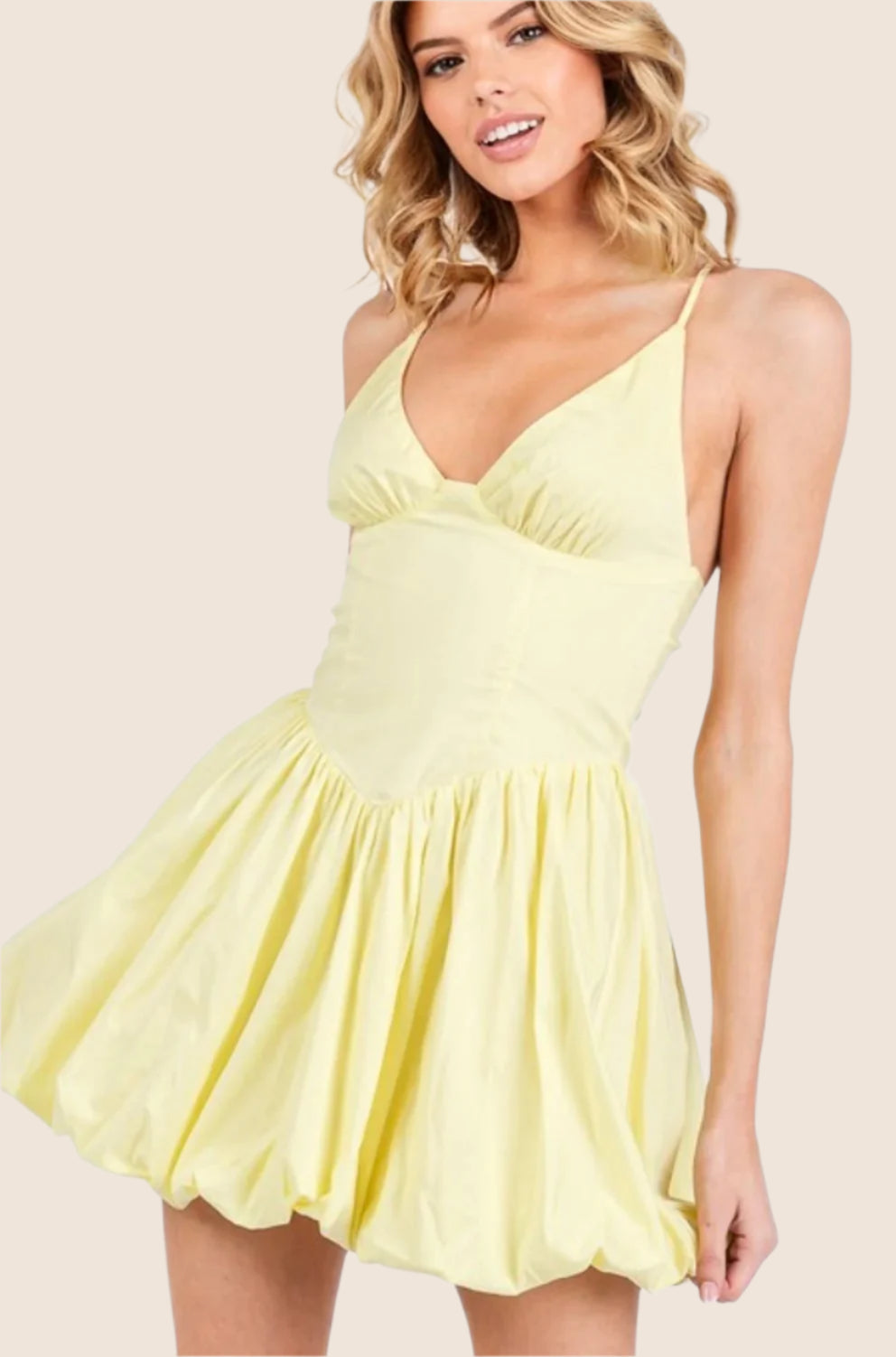 Elodie Puff Dress