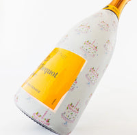 Beau Bottles Wrap Veuve Grandmillenial Pastel Birthday Cakes