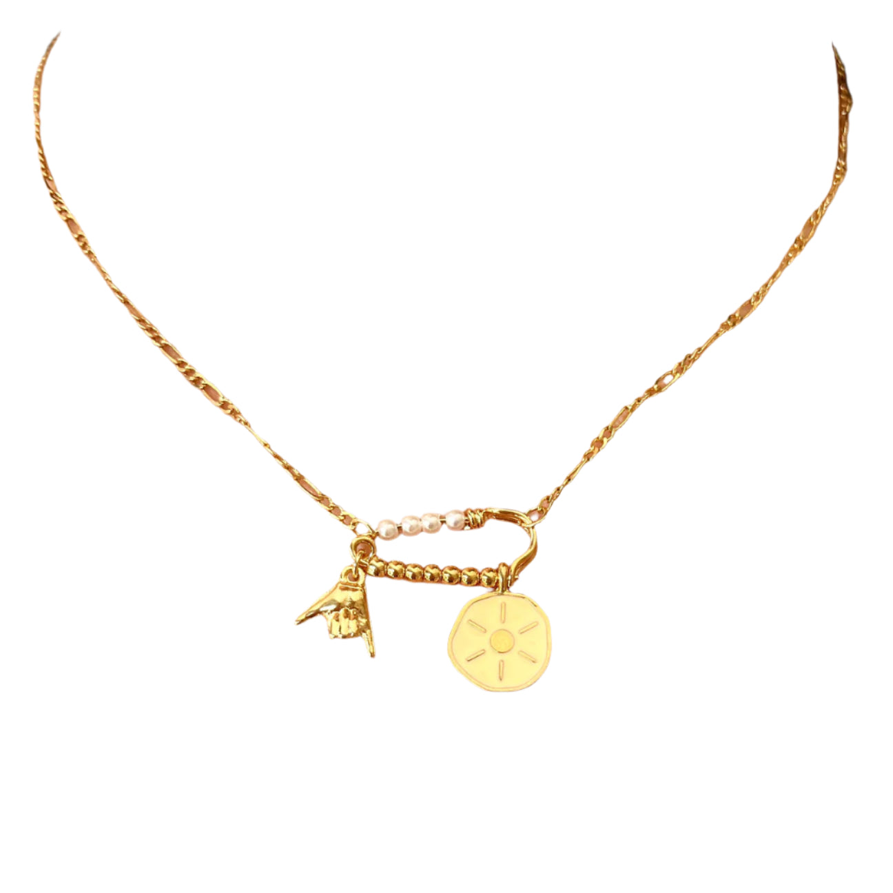 Shaka Sand 18K Gold Filled 16" Necklace