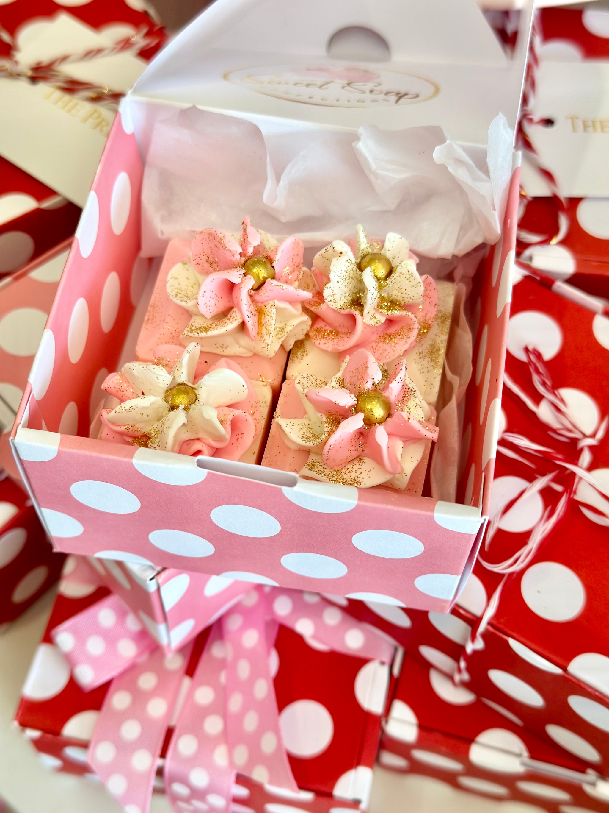 Petit Four Soap Box