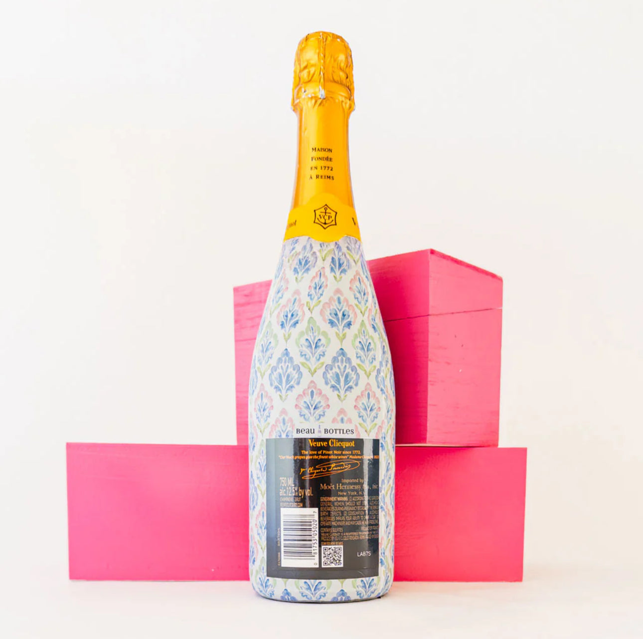 Beau Bottles Wrap Grandmillenial Pastel Jewels