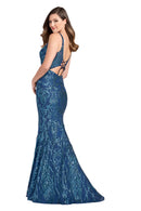 Lila Evening Gown