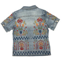 Dalia Short Sleeve Embroidered Denim jacket