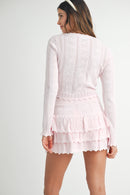 Astrid Bow Mini Skirt