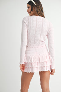 Astrid Bow Mini Skirt