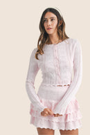 Astrid Bow Knit Cardigan