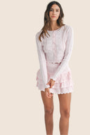 Astrid Bow Mini Skirt