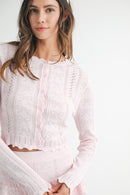 Astrid Bow Knit Cardigan