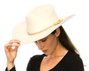 Hat Bar Hat - Australian Wool Cattleman Cowboy Hat - Ivory
